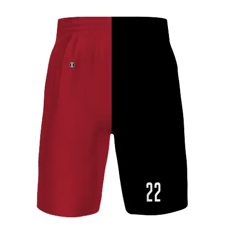 Holloway FreeStyle Sublimated 4-Way Stretch 10 Inch Basketball Shorts in All-Over Pattern