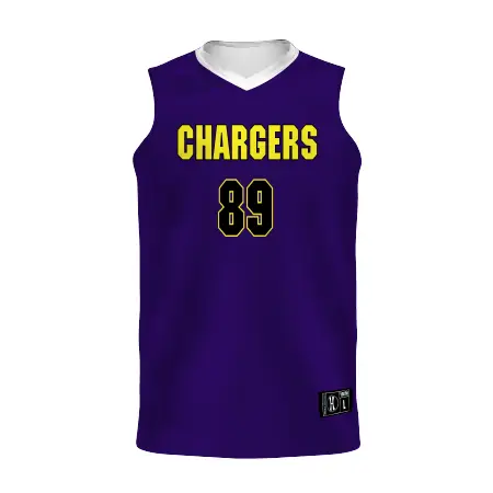 Holloway Youth FreeStyle Sublimated 4-Way Stretch Basketball Jersey in All-Over Pattern