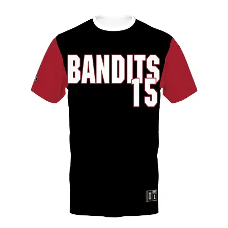 Holloway FreeStyle Sublimated Reversible Crew Baseball Jersey in All-Over Pattern