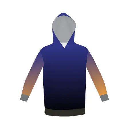 Holloway Youth FreeStyle Sublimated Dek Hockey Fleece Hoodie in CCM Gradient