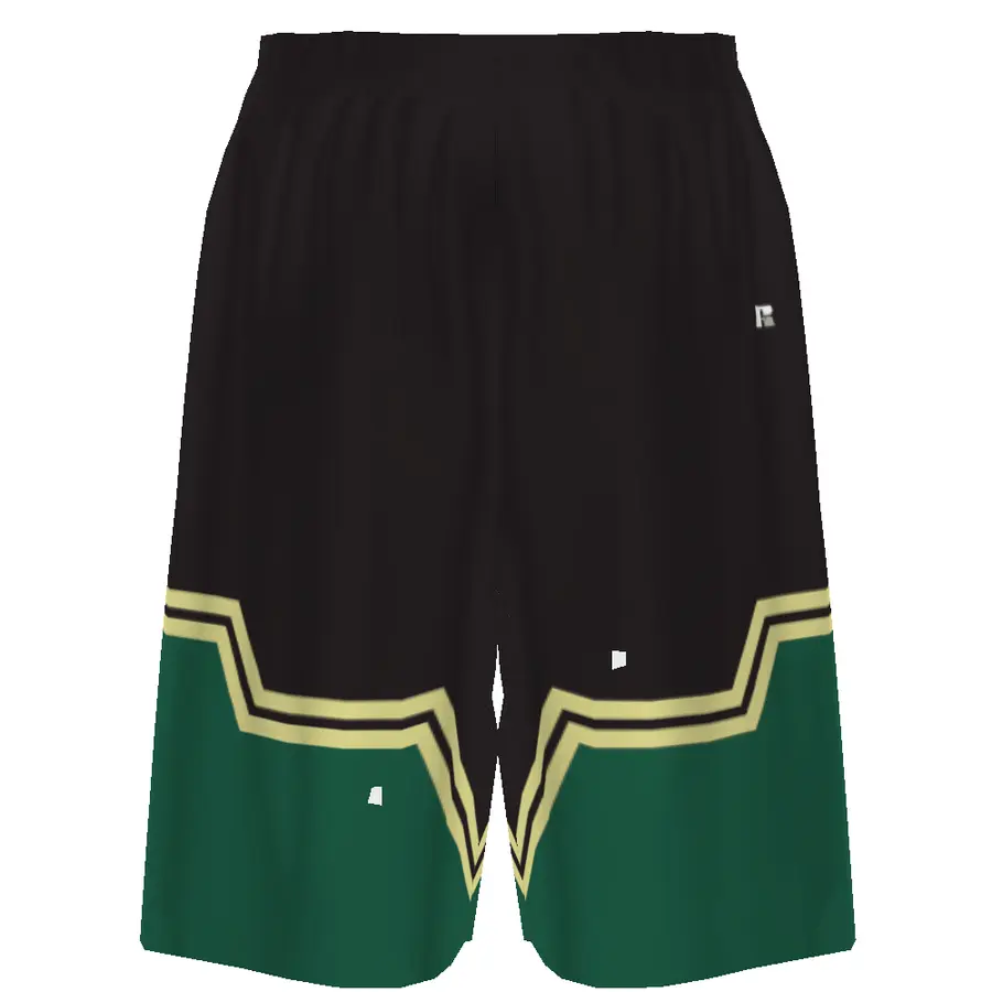Russell Ladies FreeStyle Sublimated Dynaspeed Reversible Basketball Shorts in Buzzer Beater