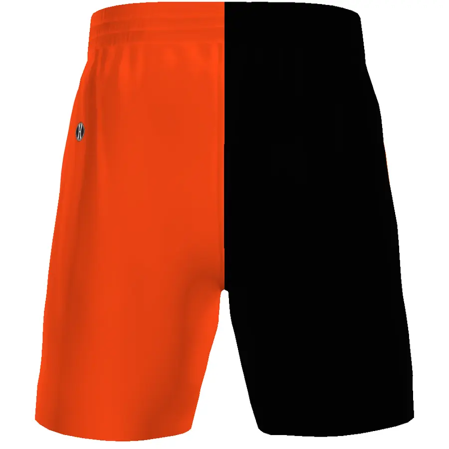 Holloway Youth FreeStyle Sublimated 4-Way Stretch 7 Inch Basketball Shorts in All-Over Pattern