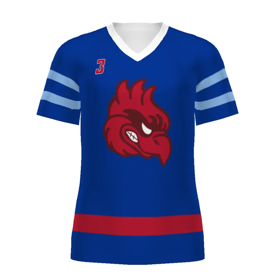 Holloway Ladies FreeStyle Sublimated Dek Hockey Jersey in Boston