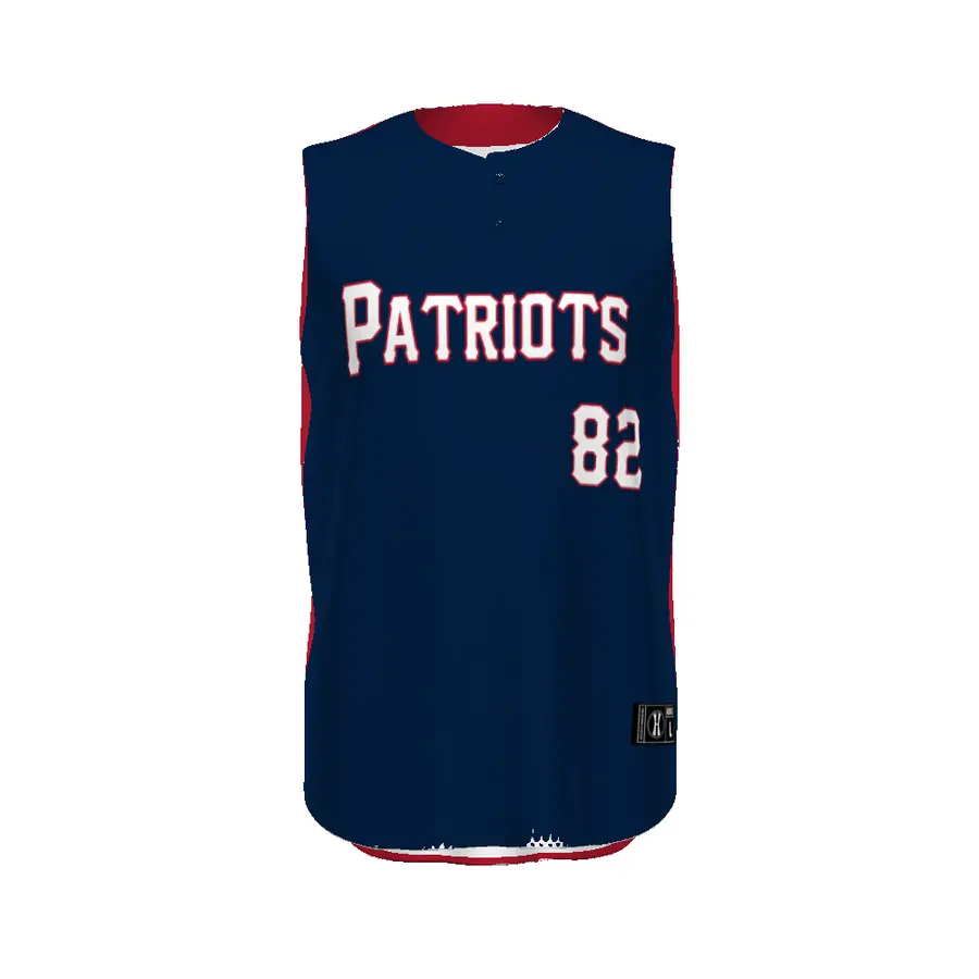 Holloway FreeStyle Sublimated Sleeveless Baseball Jersey in All-Over Pattern