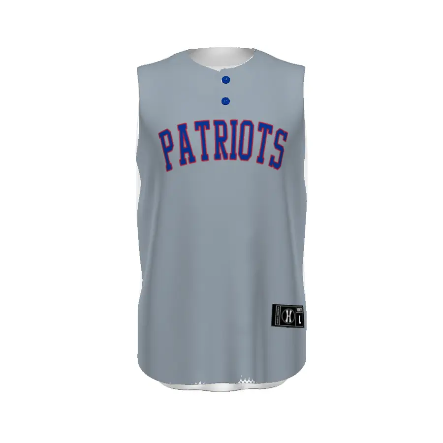 Holloway Youth FreeStyle Sublimated Sleeveless Baseball Jersey in All-Over Pattern