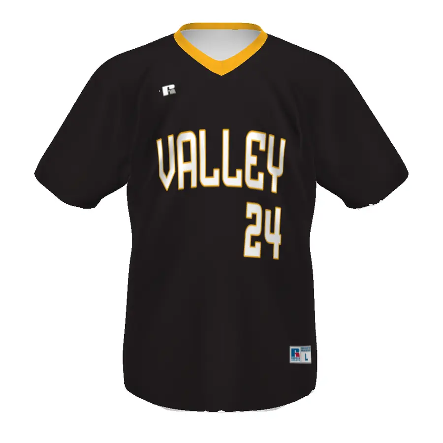 Russell Freestyle Sublimated Turbo V-Neck Jersey in Base