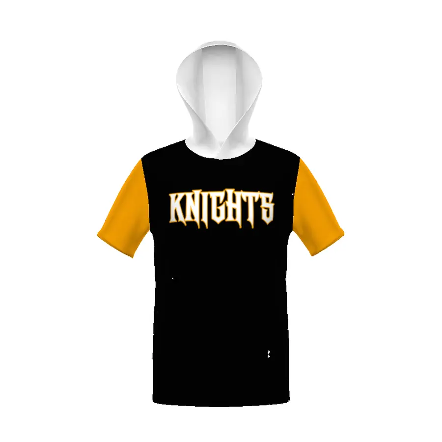 Holloway Youth FreeStyle Sublimated Cotton-Touch Short Sleeve Hoodie in All-Over Pattern