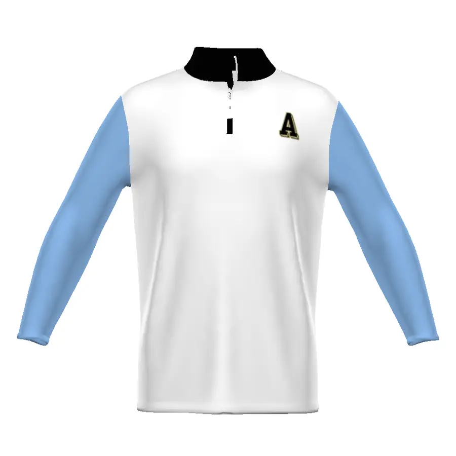 Holloway Youth FreeStyle Sublimated Cotton-Touch Poly 1/4 Zip Pullover in All-Over Pattern