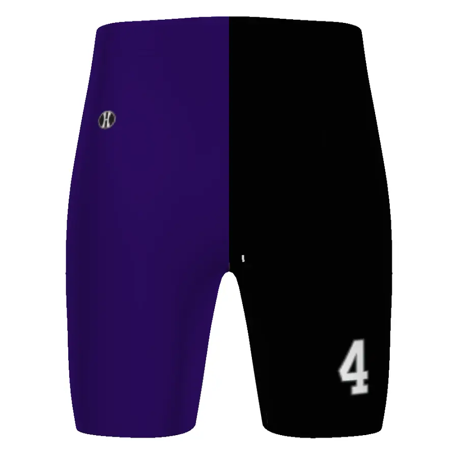 Holloway FreeStyle Sublimated Fitted Track Shorts in All-Over Pattern