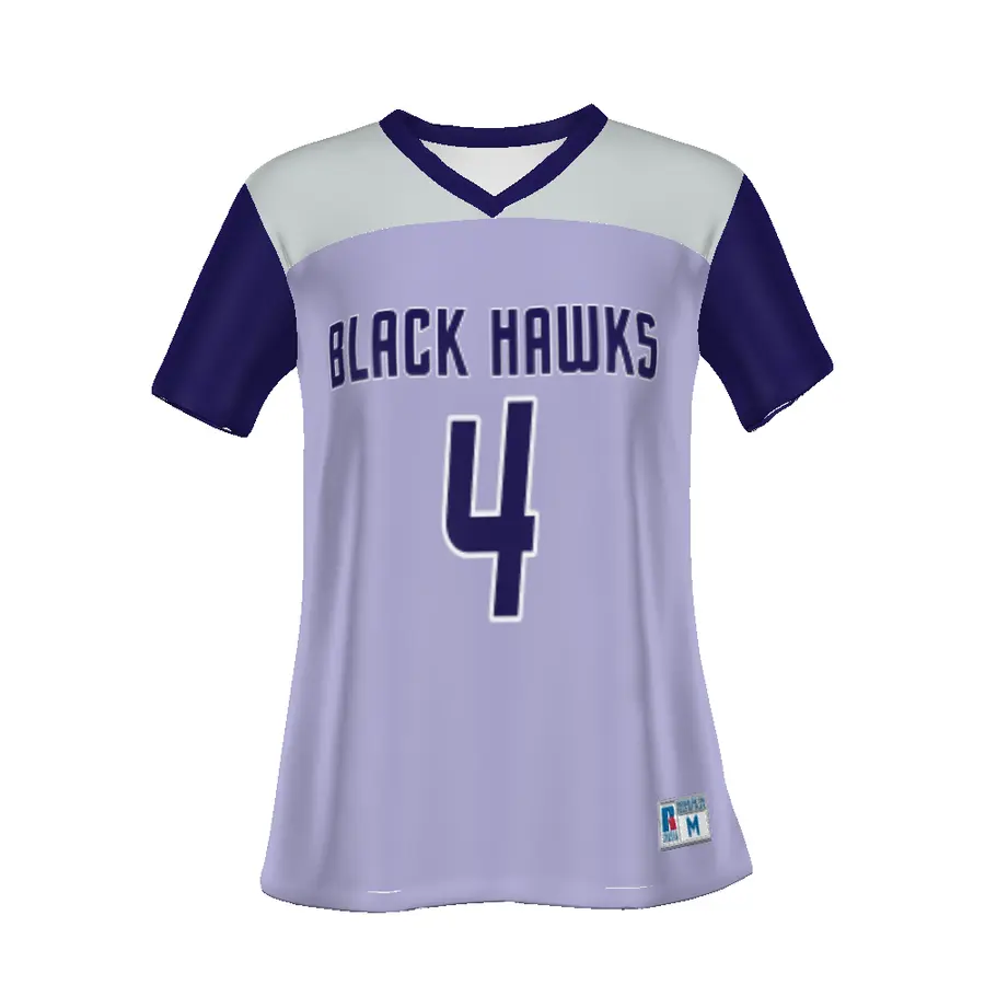 Russell Ladies FreeStyle Sublimated Flag Football Jersey in Custom Design Line