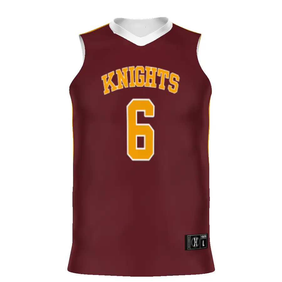Holloway Youth FreeStyle Sublimated Turbo Lightweight Basketball Jersey in All-Over Pattern