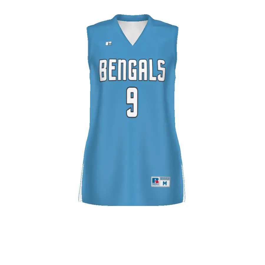 Russell Ladies Freestyle Sublimated Elite Basketball Jersey in Custom Design Line