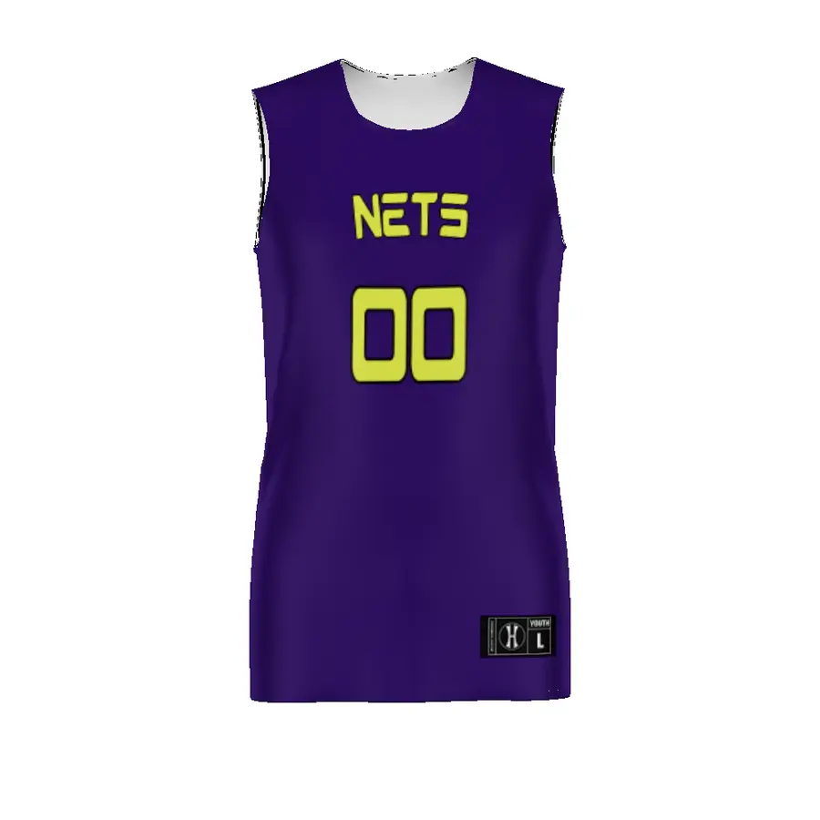 Holloway Youth FreeStyle Sublimated Lightweight Reversible Basketball Jersey in All Over 2