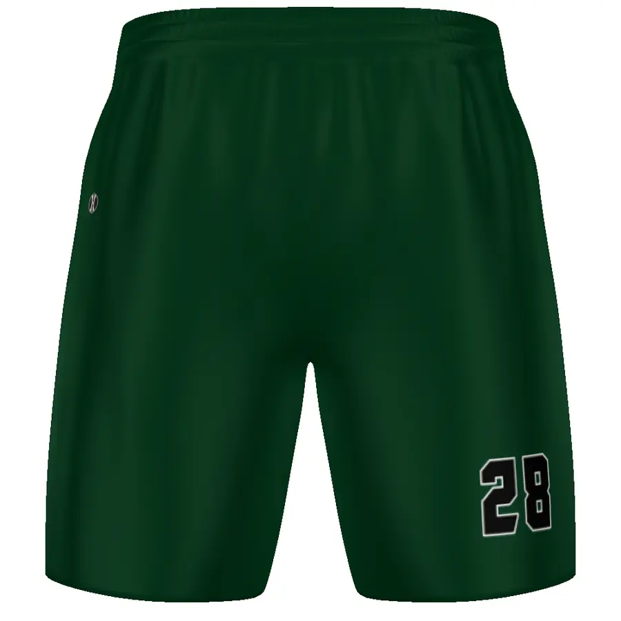Holloway FreeStyle Sublimated Turbo Reversible 8 Inch Basketball Shorts in All-Over Pattern