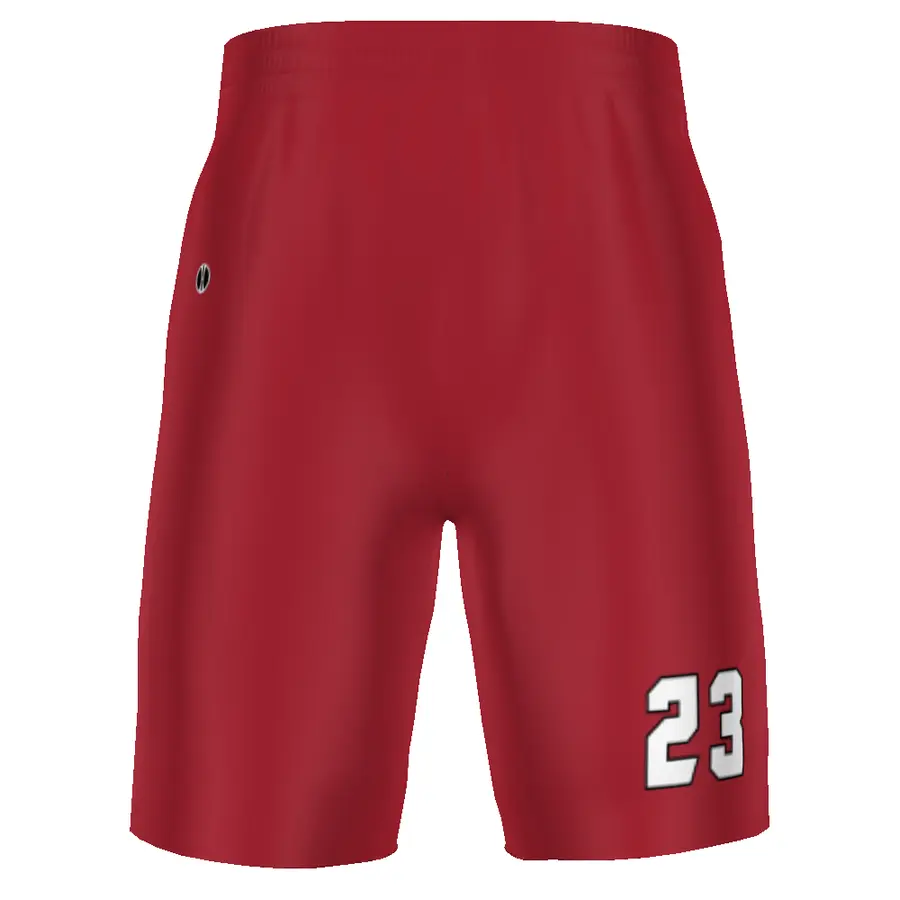 Holloway Youth FreeStyle Sublimated Reversible 8 Inch Basketball Shorts in All-Over Pattern