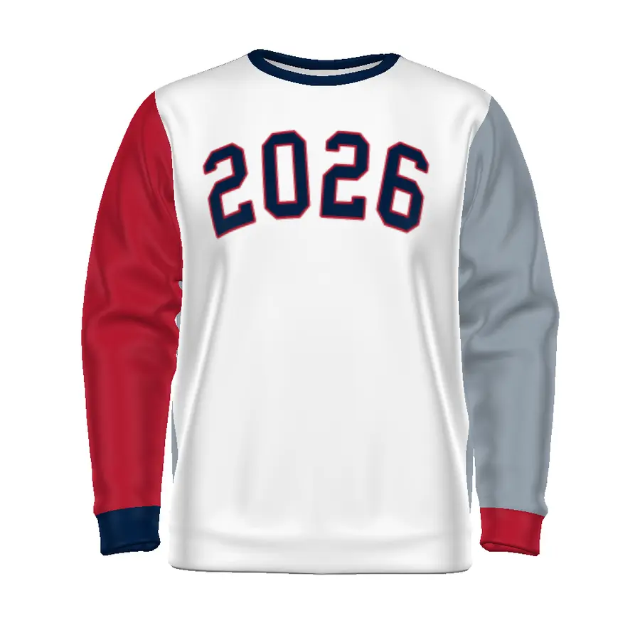 Holloway Youth FreeStyle Sublimated Fleece Crew in All-Over Pattern