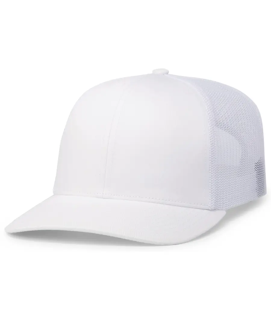 Pacific Headwear Trucker Snapback Cap in Navy