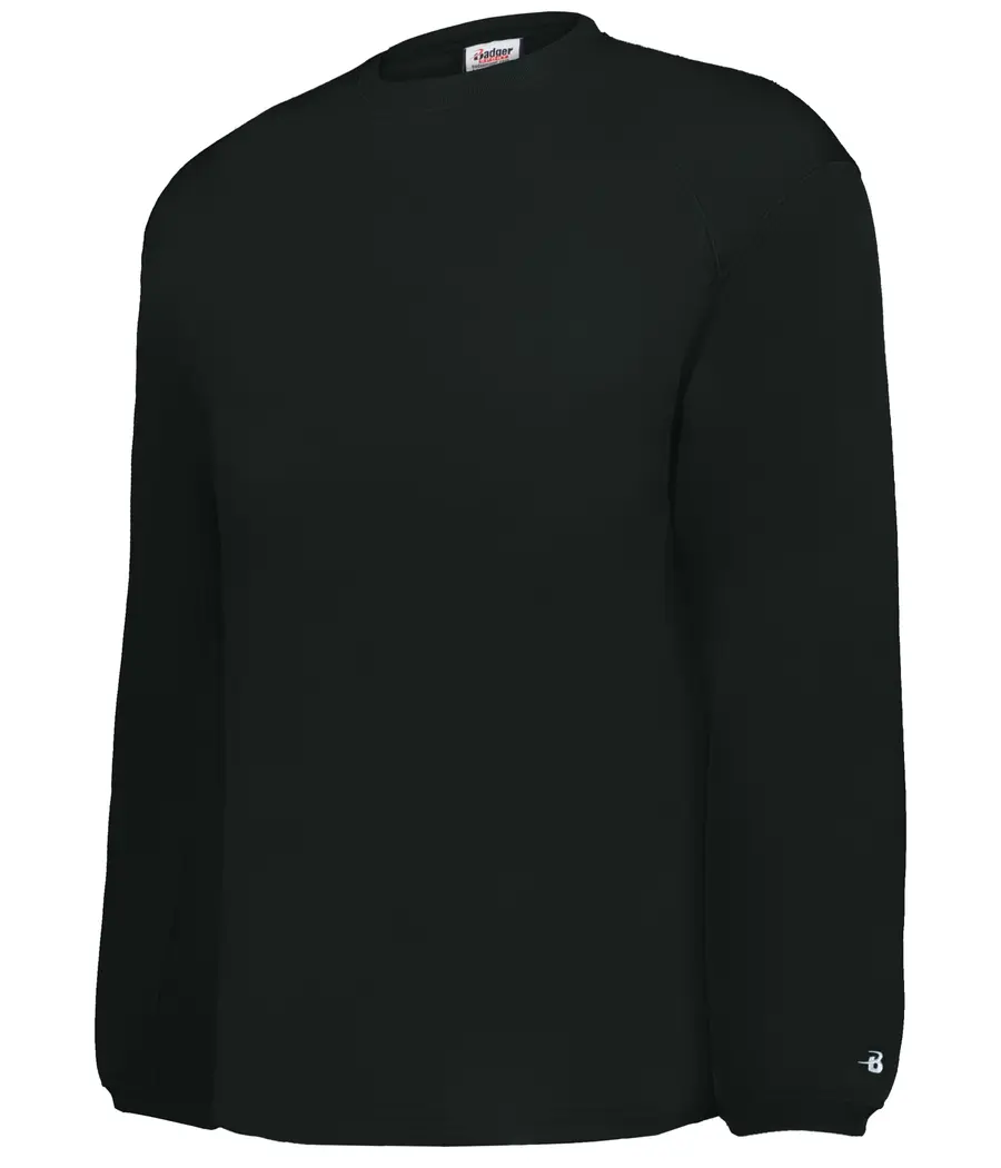 Badger Sport Performance Fleece Crew in Black