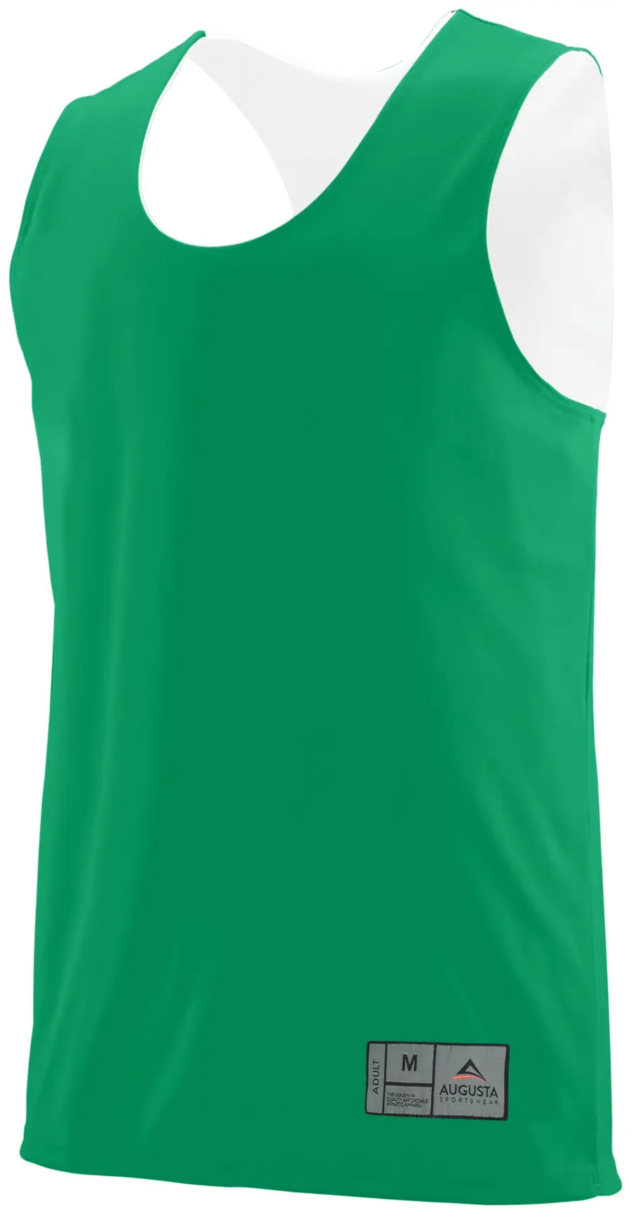 Augusta Reversible Wicking Jersey in Kelly/White