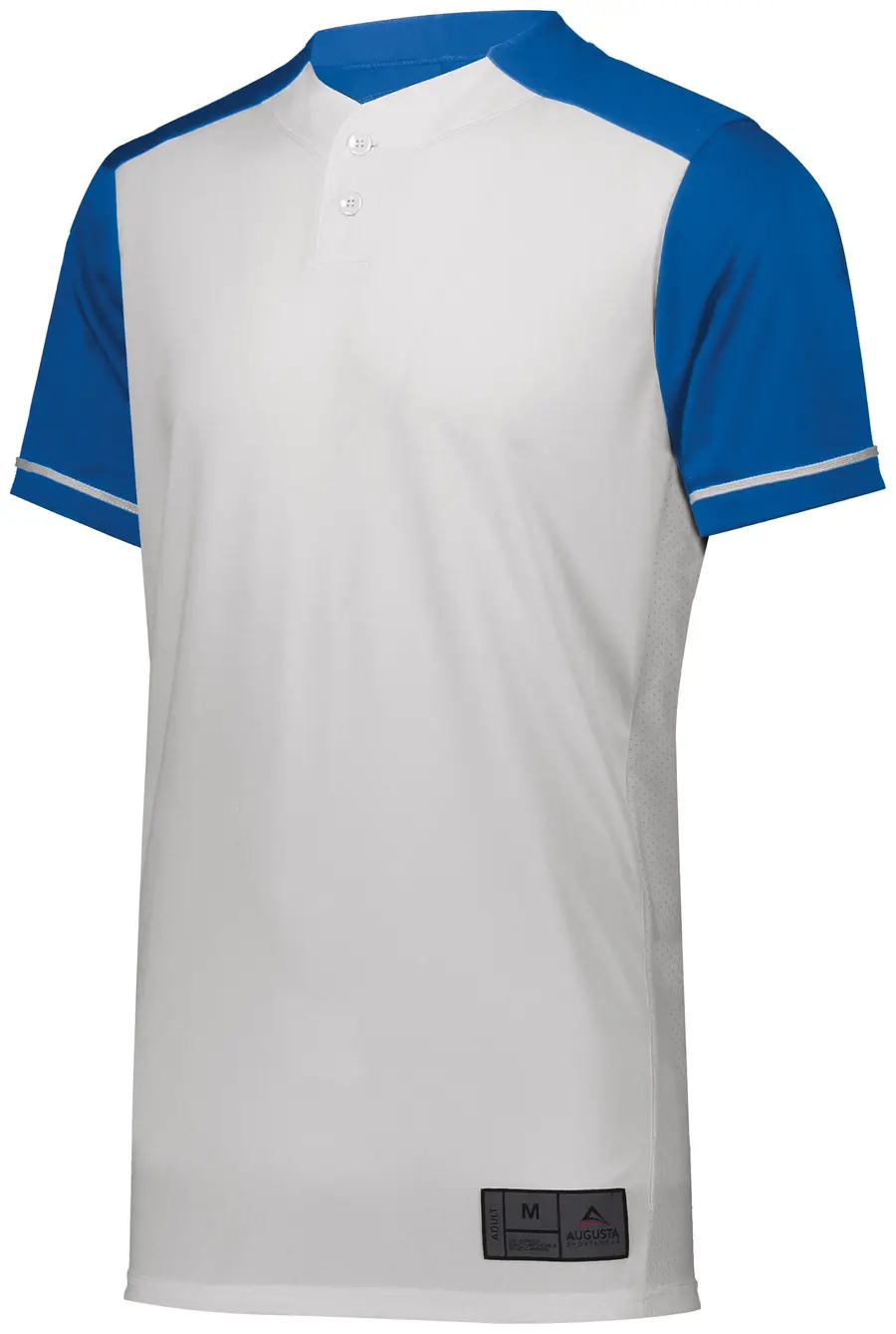Augusta Youth Closer Jersey in White/Royal