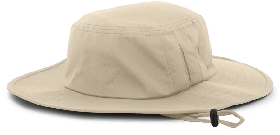 Pacific Headwear Manta Ray Boonie Hat in Khaki