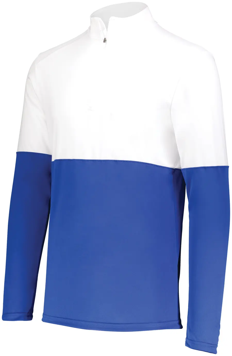 Holloway Youth Momentum Team 1/4 Zip Pullover in Royal/White