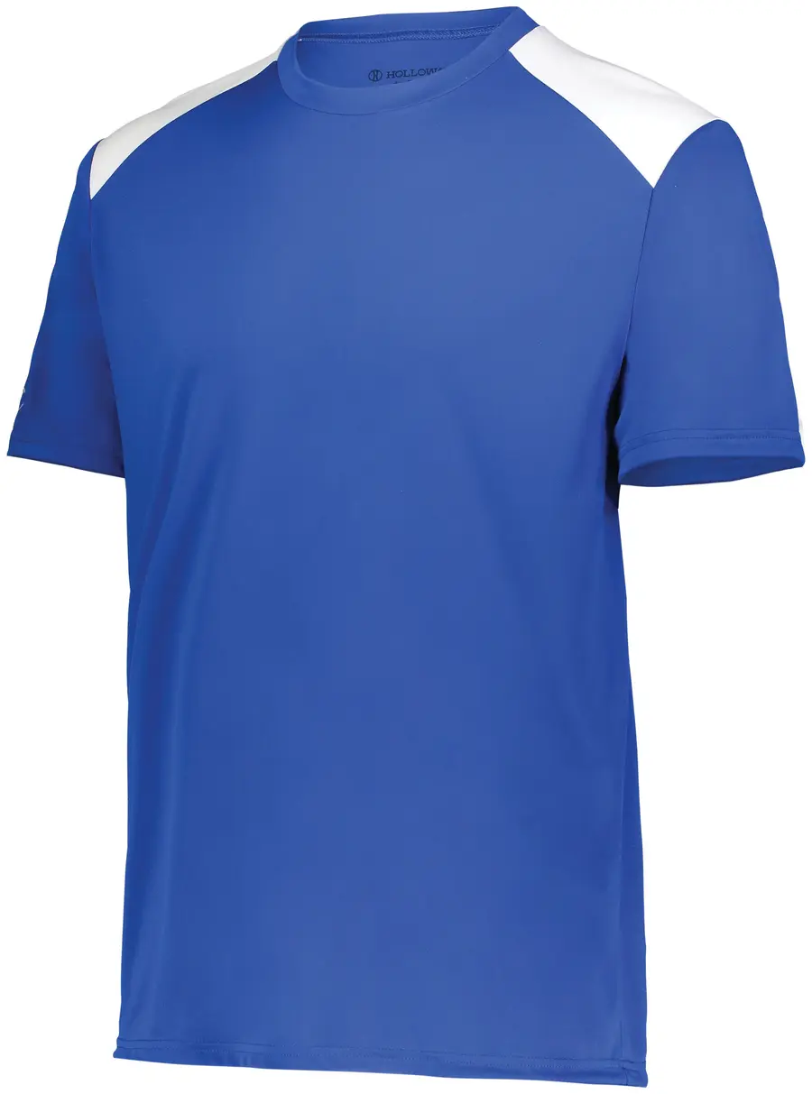 Holloway Momentum Team Tee in Royal/White