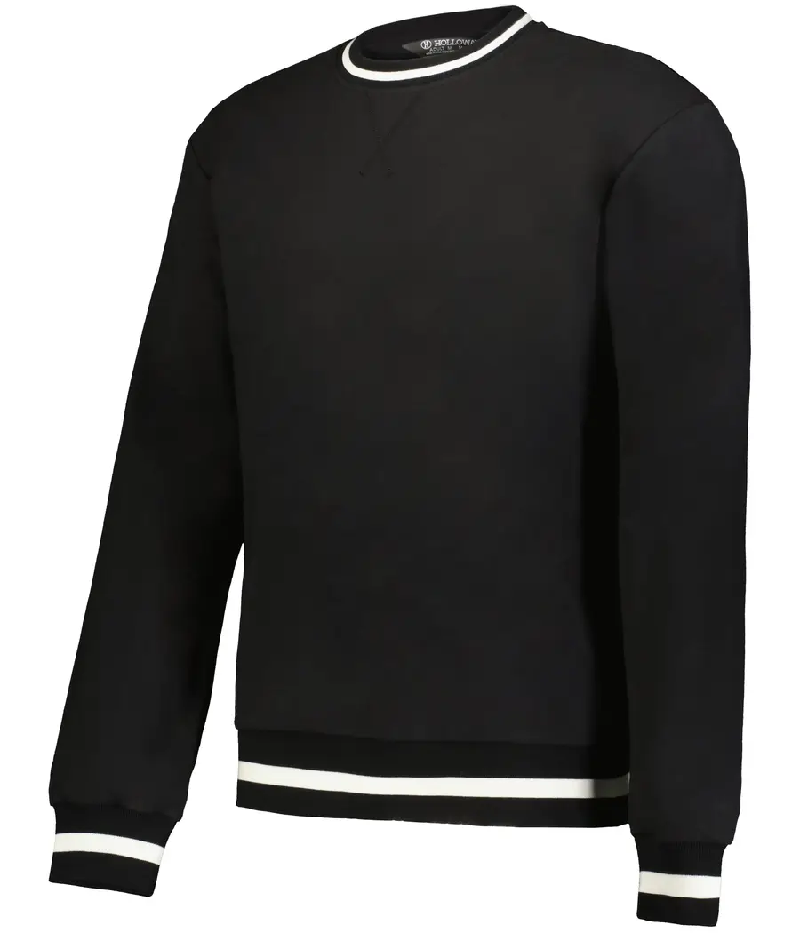 Holloway Heritage Prep Crew in Black/Vanilla