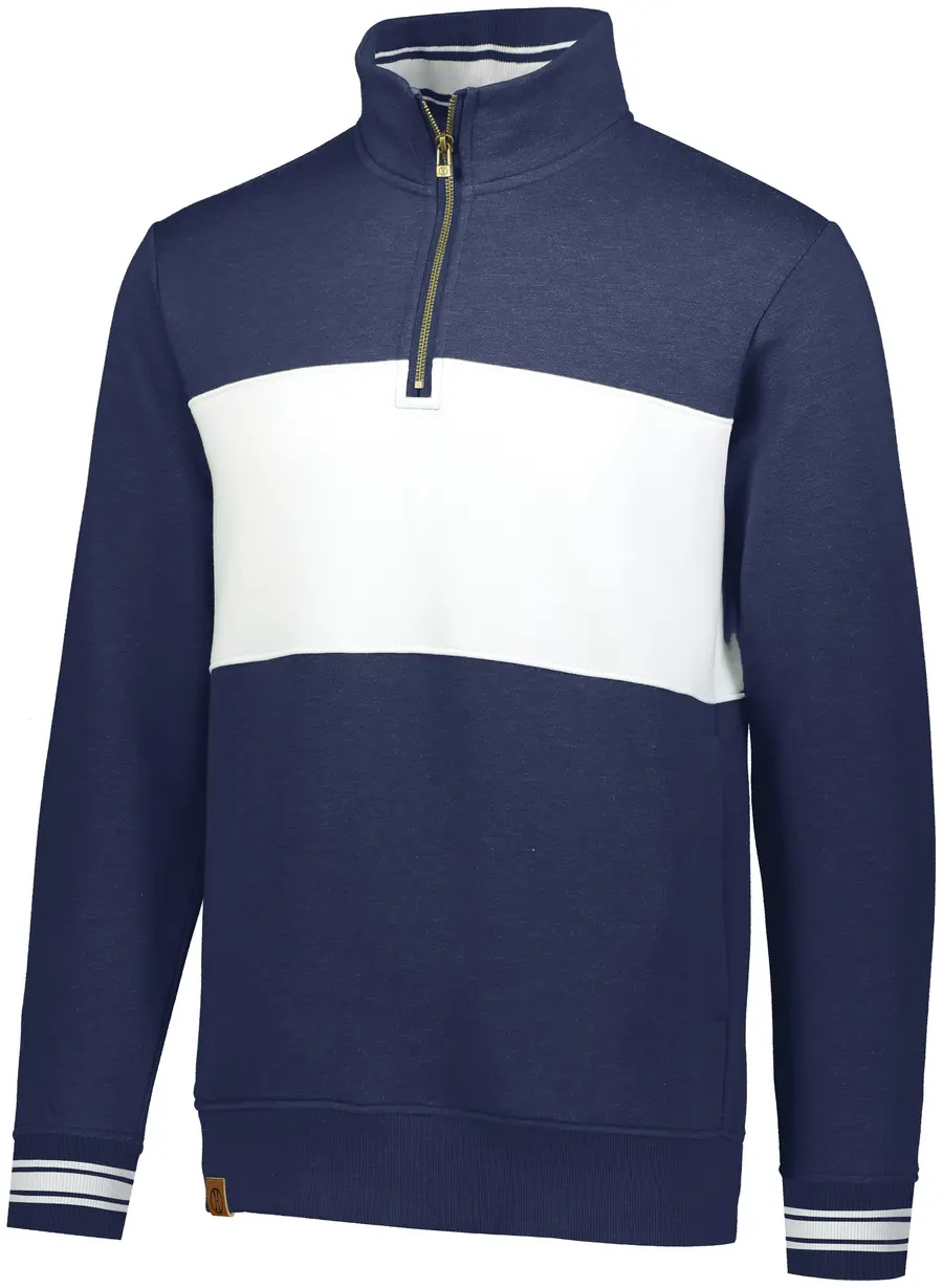 Holloway ALL-American Pullover in Navy Heather/White