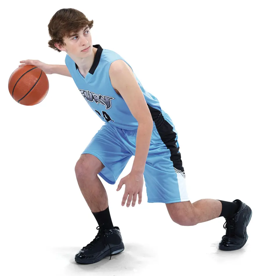 Holloway Freestyle Sublimated Lightweight Basketball Jersey in White