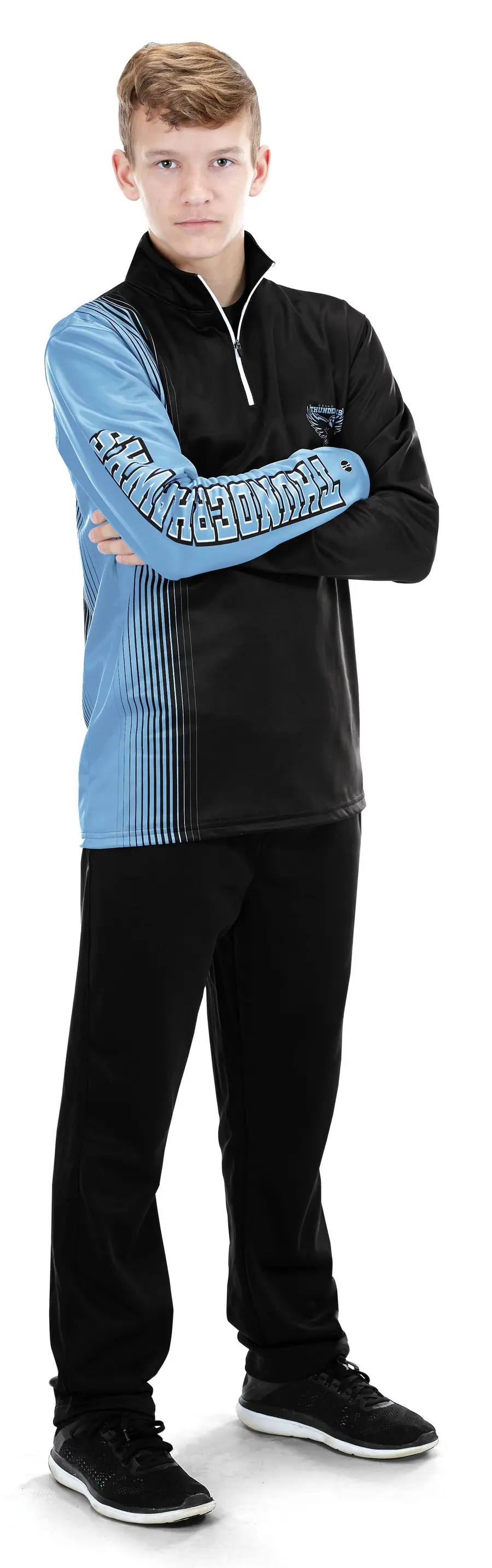 Holloway FreeStyle Sublimated Fleece 1/4 Zip Pullover in White