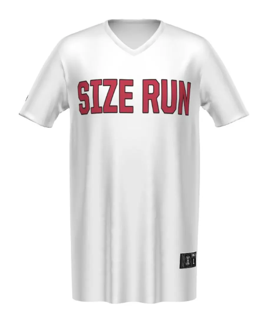 Holloway Youth FreeStyle Sublimated Lightweight Reversible V-Neck Baseball Jersey in Design 99 Color