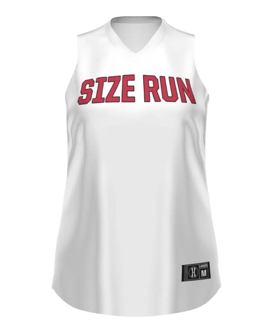Holloway Ladies FreeStyle Sublimated Sleeveless Pin-Dot Softball Jersey in White