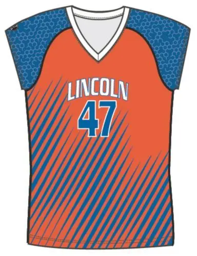 Holloway Ladies FreeStyle Sublimated Cap Sleeve Volleyball Jersey in White
