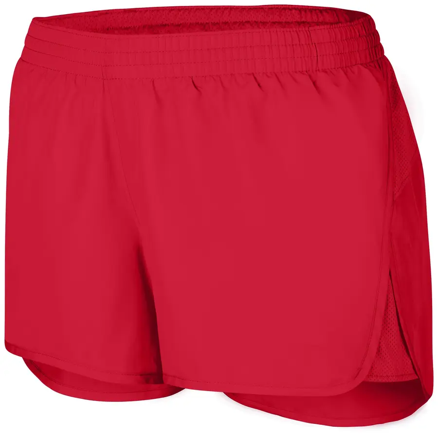Augusta Girls Wayfarer Shorts in Red