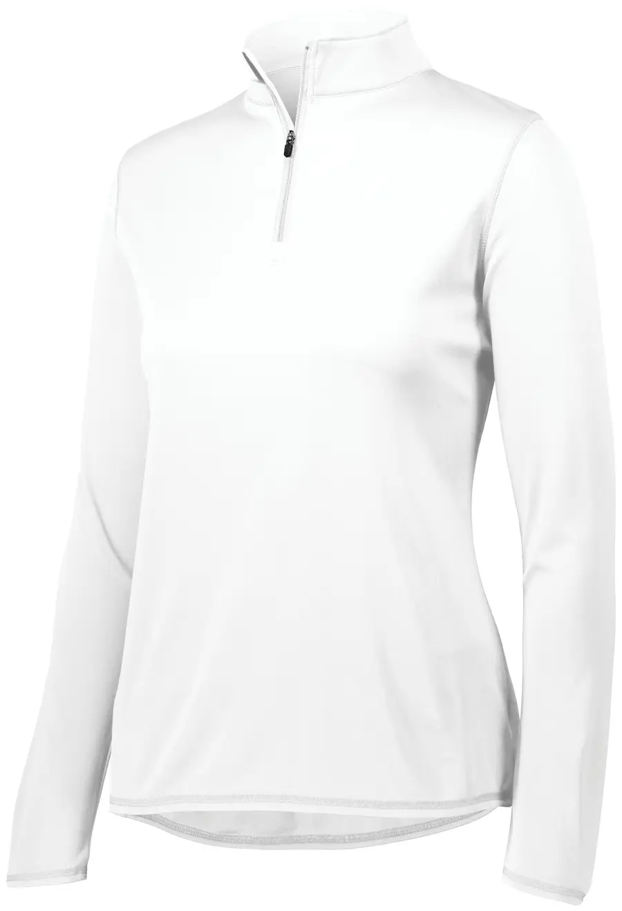 Augusta Ladies Attain Wicking 1/4 Zip Pullover in White