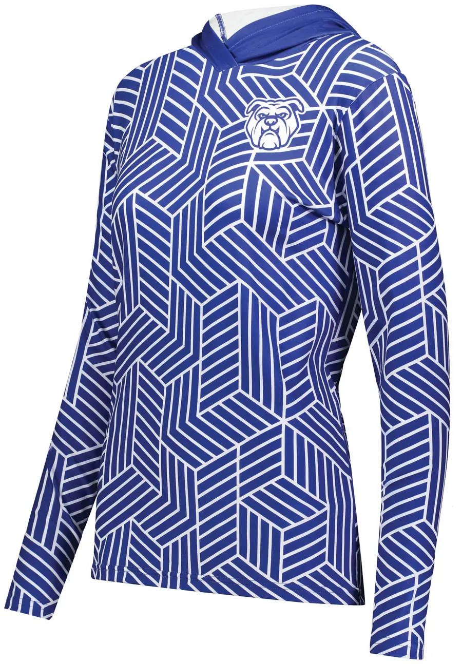 Holloway Ladies FreeStyle Sublimated Cotton-Touch Poly Hoodie in Design 01 Color