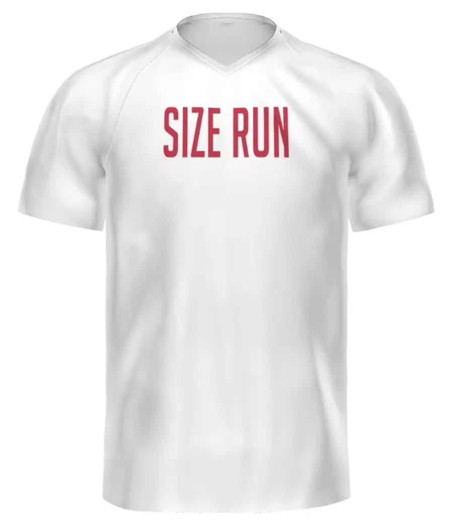 High Five FreeStyle Sublimated Turbo V-Neck Soccer Jersey in White
