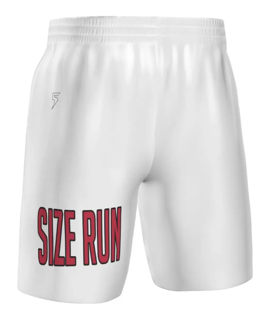 High Five FreeStyle Sublimated Soccer Shorts in White