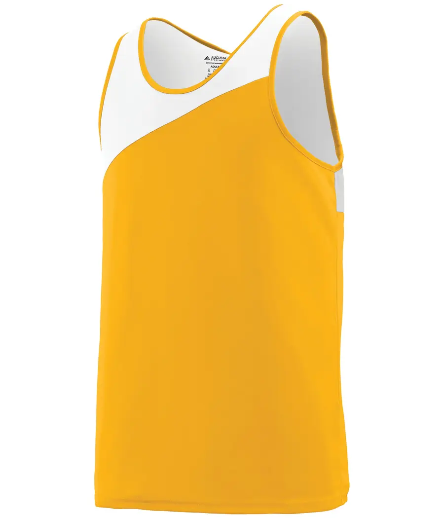 Augusta Accelerate Jersey in Gold/White