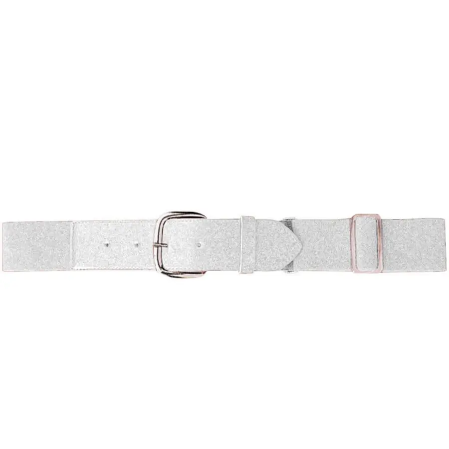 Augusta Youth Elastic Baseball Belt in White