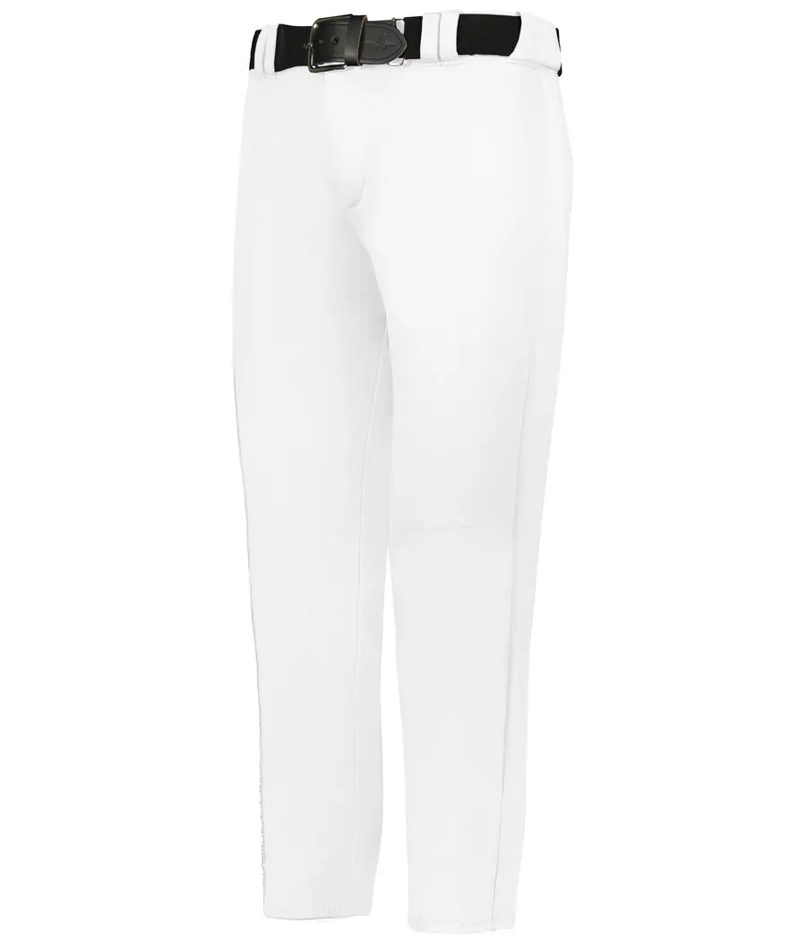 Alleson Athletic Ladies Softball Pant With Belt Loops in White