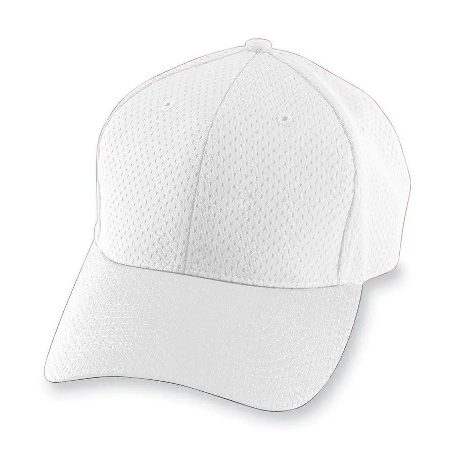Augusta Youth Athletic Mesh Cap in White
