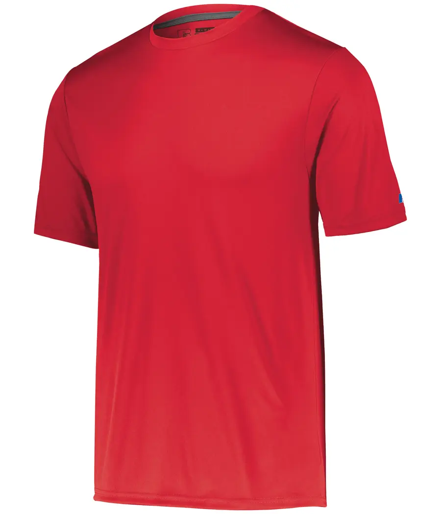Russell Youth Dri-Power Core Performance Tee in True Red