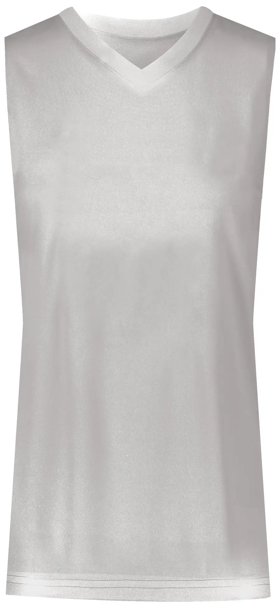 Augusta Ladies Blank Basketball Jersey in White