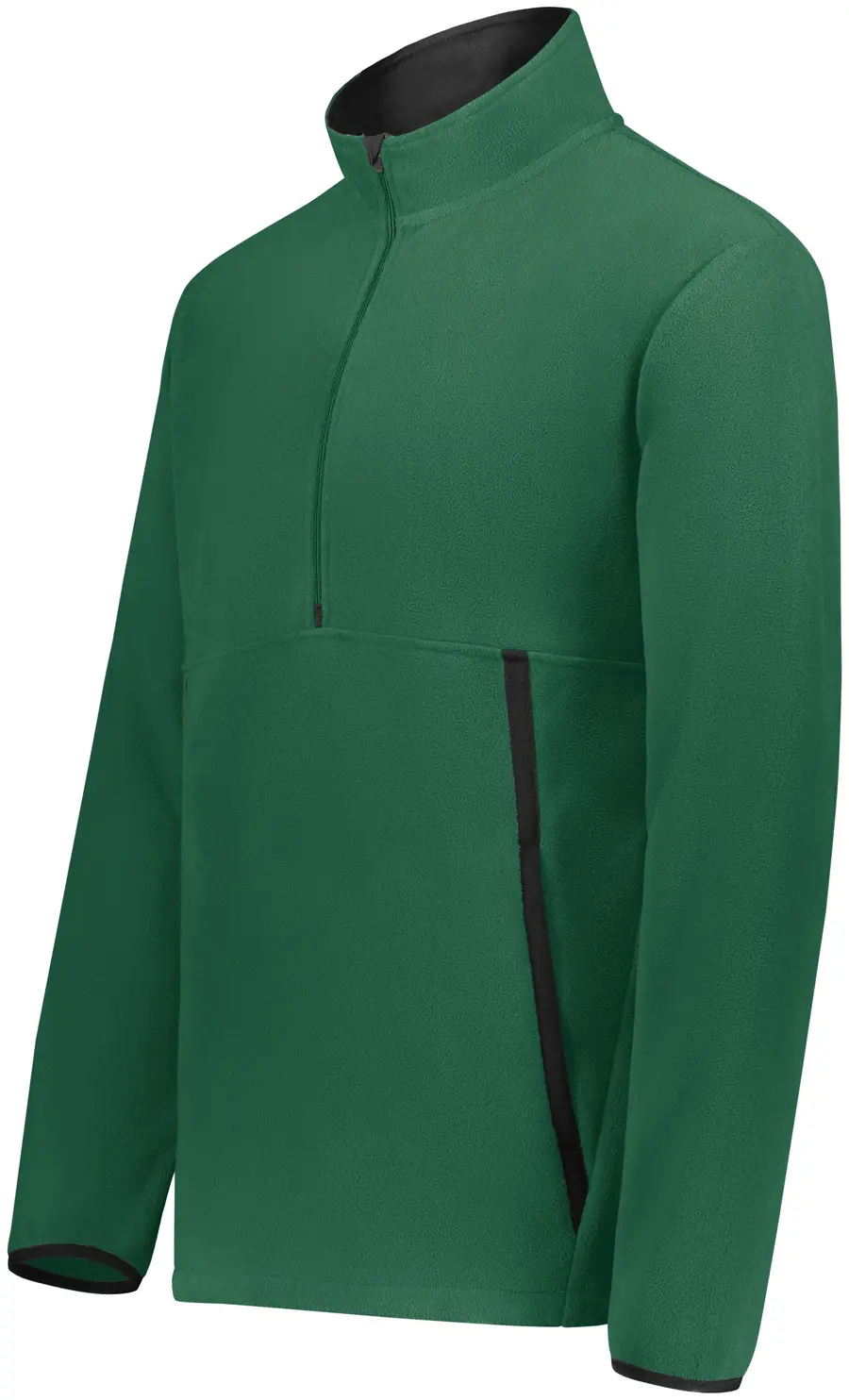 Augusta Chill Fleece 2.0 1/2 Zip Pullover in Dark Green