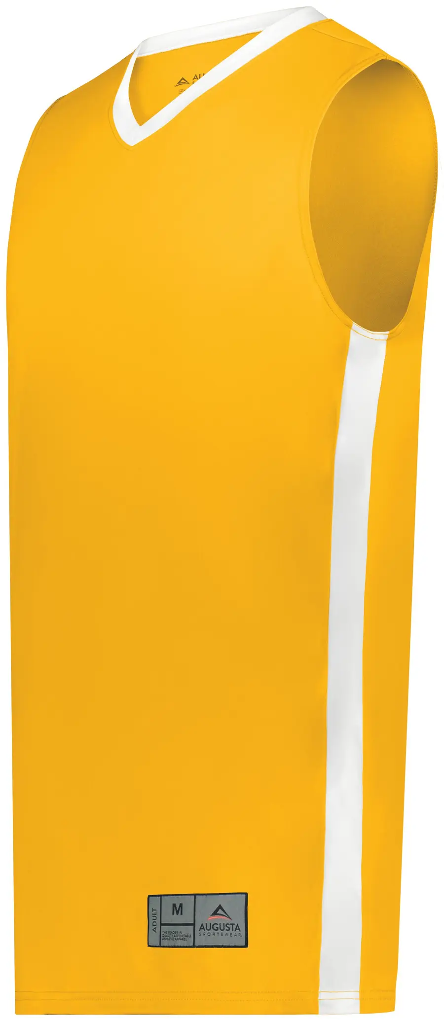 Augusta Youth Match-Up Basketball Jersey in Gold/White