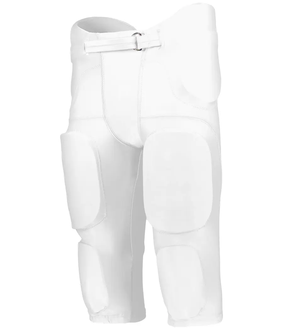 Alleson Athletic Power Spandex Integrated Football Pant in White