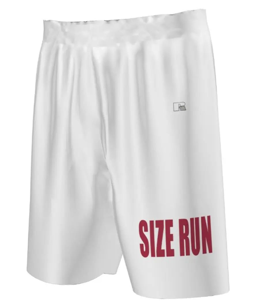 Russell Youth FreeStyle Sublimated Dynaspeed Reversible Basketball Shorts in Sub Deco Size Run