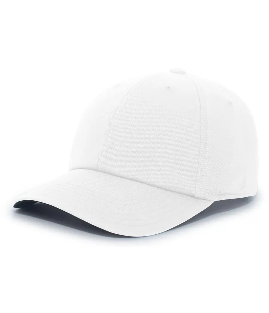 Pacific Headwear Hybrid Cotton Dad Cap in White